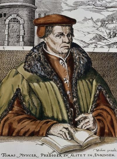 Porträt von Thomas Müntzer / Christoph van Sichem / 1609 /