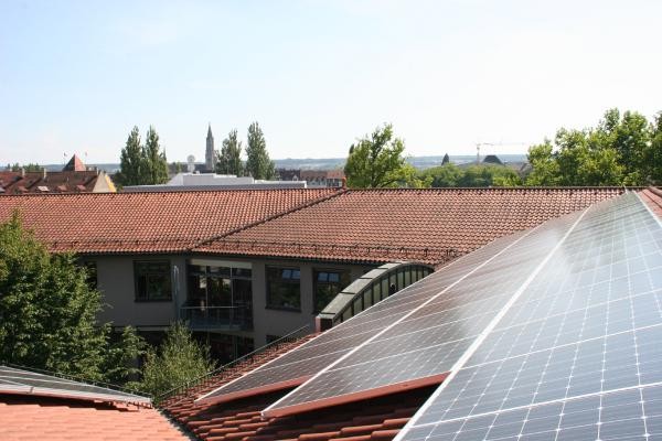 Photovoltaikanlage auf einem Dach