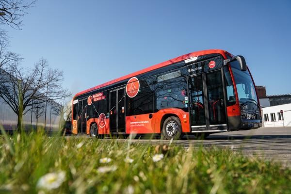 Ein E-Bus der Stadtwerke Konstanz.
