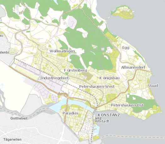 Ausschnitt Stadtplan