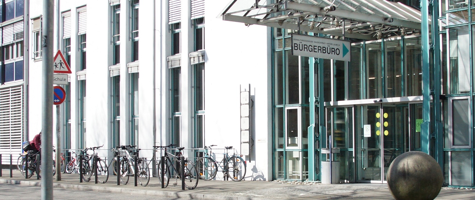 Eingang zum Konstanzer Bürgerbüro